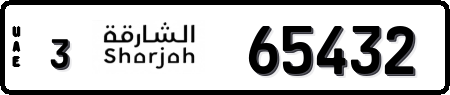 Sharjah 3 65432